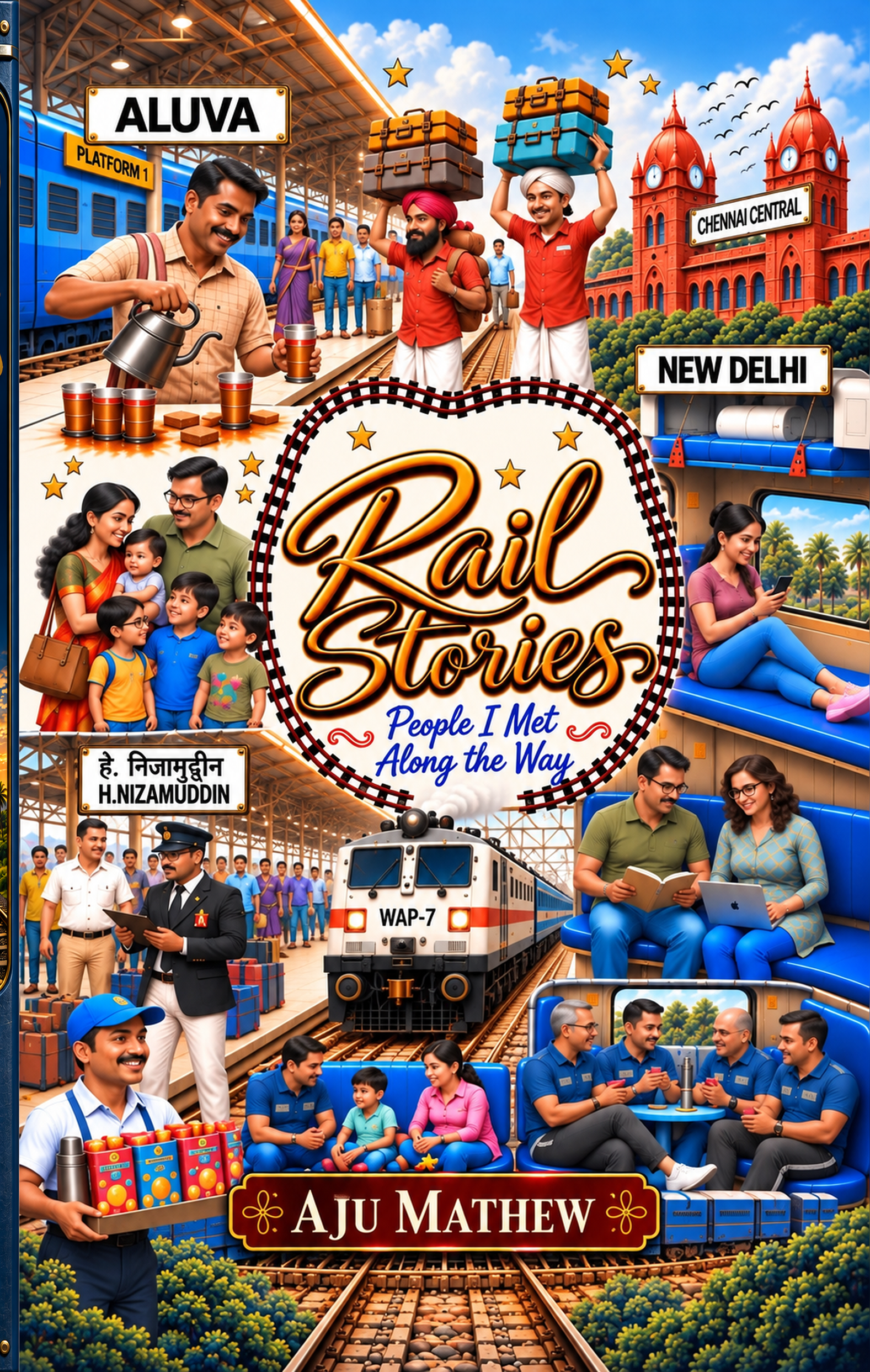 Rail Stories: People I Met Along the Way by Aju Mathew